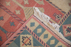 9x11.5 Vintage Indian Qashqai Soumac Design Carpet // ONH Item mc001664 Image 11