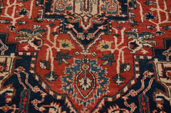 6x9.5 Vintage Indian Heriz Design Carpet // ONH Item mc001670 Image 10