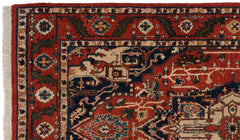 6x9.5 Vintage Indian Heriz Design Carpet // ONH Item mc001670 Image 12