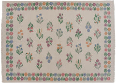 9x12 Vintage Romanian Kilim Carpet // ONH Item mc001671 Image 3