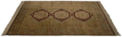 9x12 Vintage Distressed Bulgarian Caucasian Design Carpet // ONH Item mc001672 Image 1