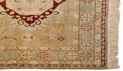 9x12 Vintage Distressed Bulgarian Caucasian Design Carpet // ONH Item mc001672 Image 7
