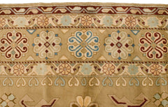9x12 Vintage Distressed Bulgarian Caucasian Design Carpet // ONH Item mc001672 Image 8