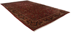 10.5x18.5 Vintage American Sarouk Carpet // ONH Item mc001676 Image 2