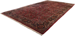 10.5x18.5 Vintage American Sarouk Carpet // ONH Item mc001676 Image 3