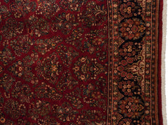 10.5x18.5 Vintage American Sarouk Carpet // ONH Item mc001676 Image 14