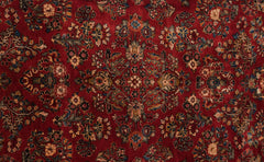 10.5x18.5 Vintage American Sarouk Carpet // ONH Item mc001676 Image 16