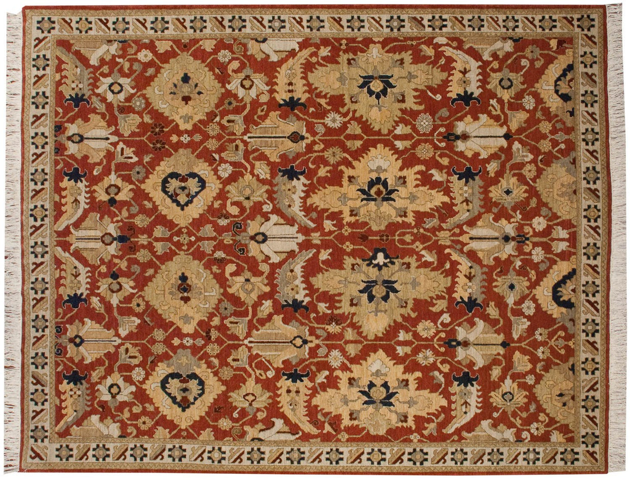 8x10 Vintage Armenian Sultanabad Design Carpet // ONH Item mc001678