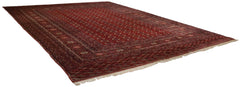 13x17.5 Vintage Fine Bokhara Carpet // ONH Item mc001681 Image 2