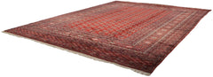 13x17.5 Vintage Fine Bokhara Carpet // ONH Item mc001681 Image 3