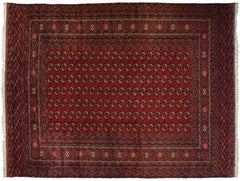 13x17.5 Vintage Fine Bokhara Carpet // ONH Item mc001681 Image 7