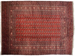 13x17.5 Vintage Fine Bokhara Carpet // ONH Item mc001681 Image 9