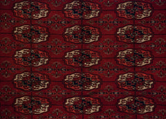 13x17.5 Vintage Fine Bokhara Carpet // ONH Item mc001681 Image 11