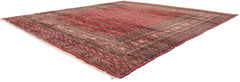 14x15.5 Vintage Fine Bokhara Square Carpet // ONH Item mc001683 Image 1