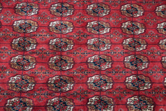 14x15.5 Vintage Fine Bokhara Square Carpet // ONH Item mc001683 Image 7