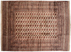 12x15.5 Vintage Fine Bokhara Carpet // ONH Item mc001684 Image 9
