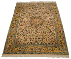 10x13.5 Vintage Fine Bulgarian Isfahan Design Carpet // ONH Item mc001686 Image 6