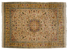 10x13.5 Vintage Fine Bulgarian Isfahan Design Carpet // ONH Item mc001686 Image 7