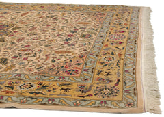 10x13.5 Vintage Fine Bulgarian Isfahan Design Carpet // ONH Item mc001686 Image 11