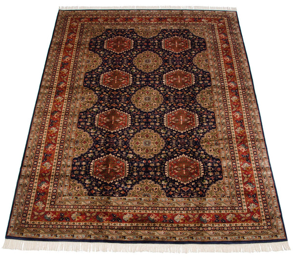 9x12 Vintage Fine Pakistani Caucasian Design Carpet // ONH Item mc001697 Image 1