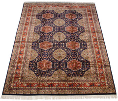 9x12 Vintage Fine Pakistani Caucasian Design Carpet // ONH Item mc001697 Image 3