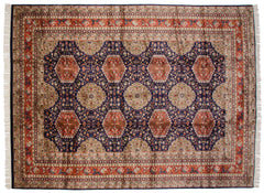 9x12 Vintage Fine Pakistani Caucasian Design Carpet // ONH Item mc001697 Image 4