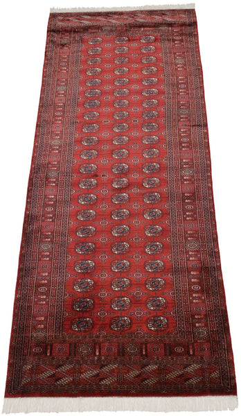 4.5x11 Vintage Fine Bokhara Rug Runner // ONH Item mc001699 Image 7