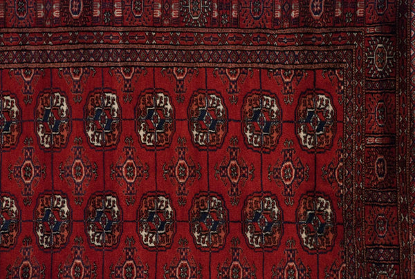 4.5x11 Vintage Fine Bokhara Rug Runner // ONH Item mc001699 Image 11