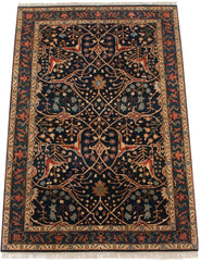 6x9 Vintage Indian Bijar Design Carpet // ONH Item mc001700 Image 2