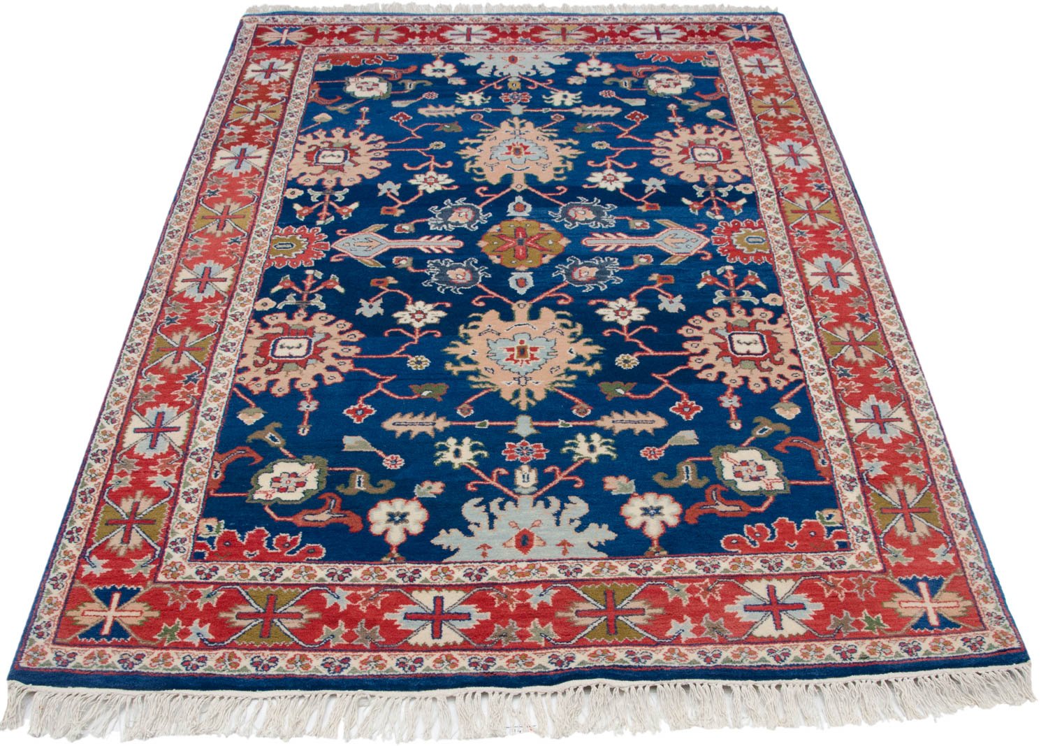 4.5x7 Vintage Indian Bijar Design Rug // ONH Item mc001704 Image 1