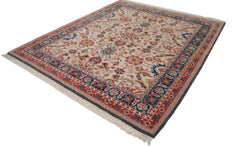 8.5x10 Vintage Indian Sultanabad Design Carpet // ONH Item mc001705 Image 1