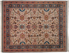 8.5x10 Vintage Indian Sultanabad Design Carpet // ONH Item mc001705 Image 4