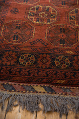 4.5x7 Vintage Afghani Bokhara Design Rug // ONH Item mc001706 Image 3