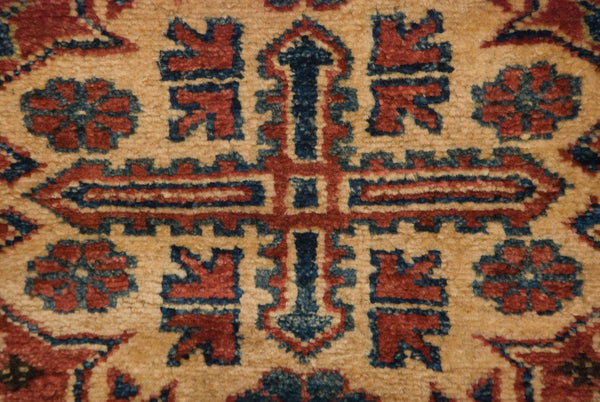 2.5x9.5 New Pakistani Caucasian Design Rug Runner // ONH Item mc001708 Image 7
