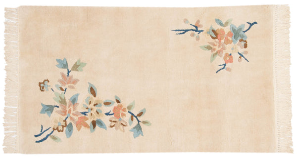 3x5 Vintage Japanese Art Deco Design Rug // ONH Item mc001714