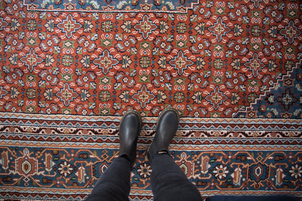 10x14 Vintage Indian Bijar Design Carpet // ONH Item mc001719 Image 1