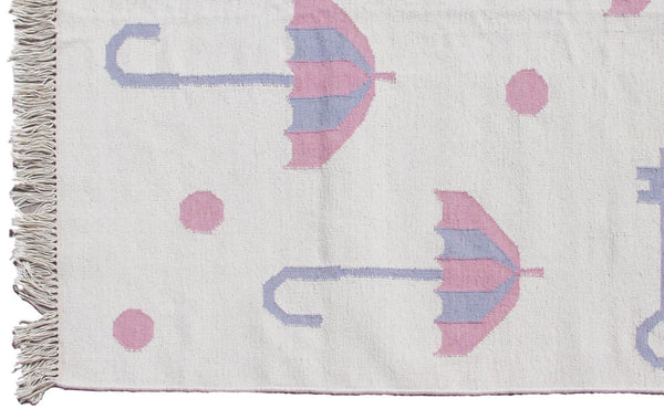 4x6 Vintage Pictorial Indian Kilim Rug // ONH Item mc001723 Image 7