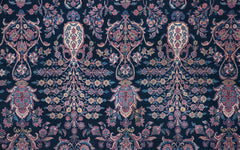 13.5x22.5 Vintage Fine Sarouk Carpet // ONH Item mc001724 Image 10