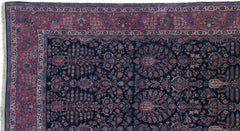 13.5x22.5 Vintage Fine Sarouk Carpet // ONH Item mc001724 Image 11