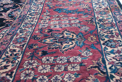 13.5x22.5 Vintage Fine Sarouk Carpet // ONH Item mc001724 Image 12