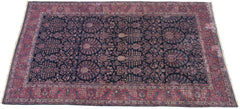 13.5x22.5 Vintage Fine Sarouk Carpet // ONH Item mc001724 Image 13