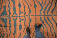 6x9 Vintage Tiger Kilim Carpet // ONH Item mc001736 Image 1