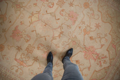 9x11.5 Vintage Distressed Indian Soumac Design Carpet // ONH Item mc001747 Image 1