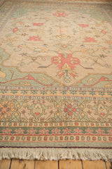9x11 Vintage Tea Washed Indian Soumac Design Carpet // ONH Item mc001748 Image 5
