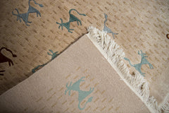 8x10 New Indian Folk Art Design Carpet // ONH Item mc001749 Image 9
