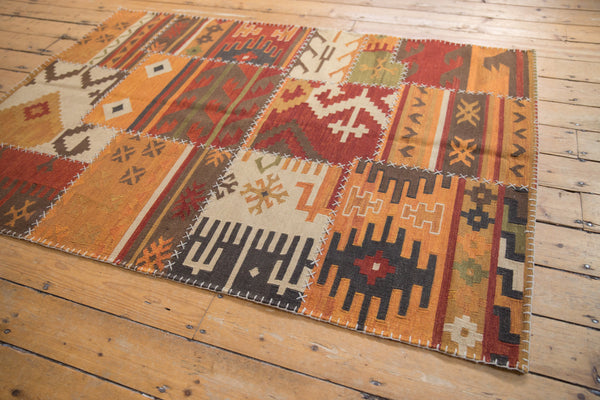 4x6 New Patchwork Kilim Rug // ONH Item mc001751 Image 4