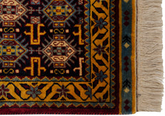 3x5 Vintage Indian Caucasian Design Rug // ONH Item mc001753 Image 4