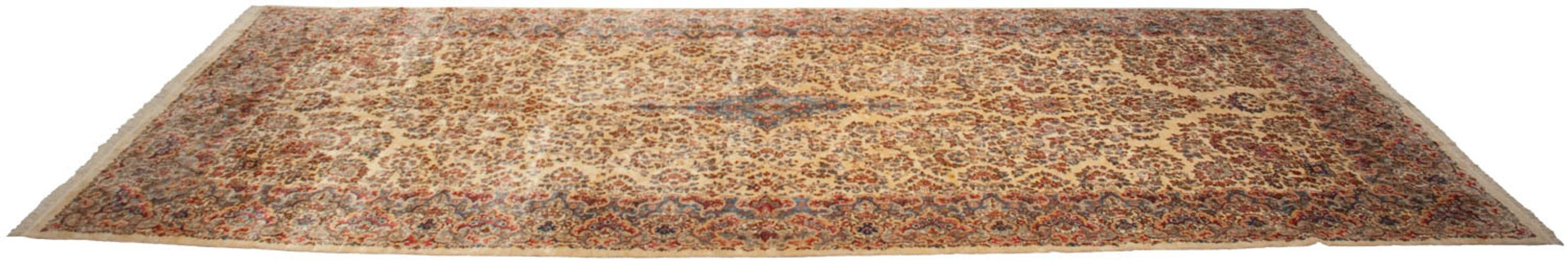 9.5x22.5 Vintage Kerman Carpet // ONH Item mc001774 Image 1