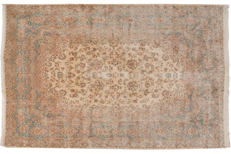11x16 Vintage Fragment Kerman Carpet // ONH Item mc001775