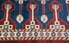 10.5x14 Vintage Indian Caucasian Design Carpet // ONH Item mc001778 Image 5